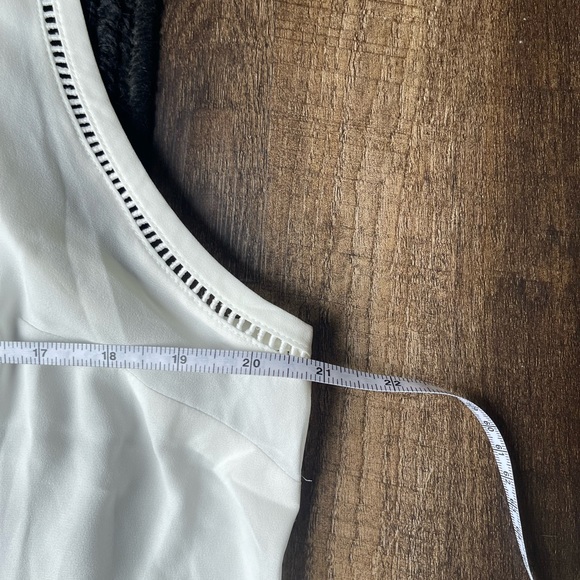 NWT J Crew ivory sheer tank blouse - Picture 4 of 5